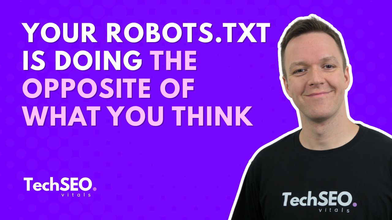 Váš robots.txt dělá pravý opak toho, co si myslíte