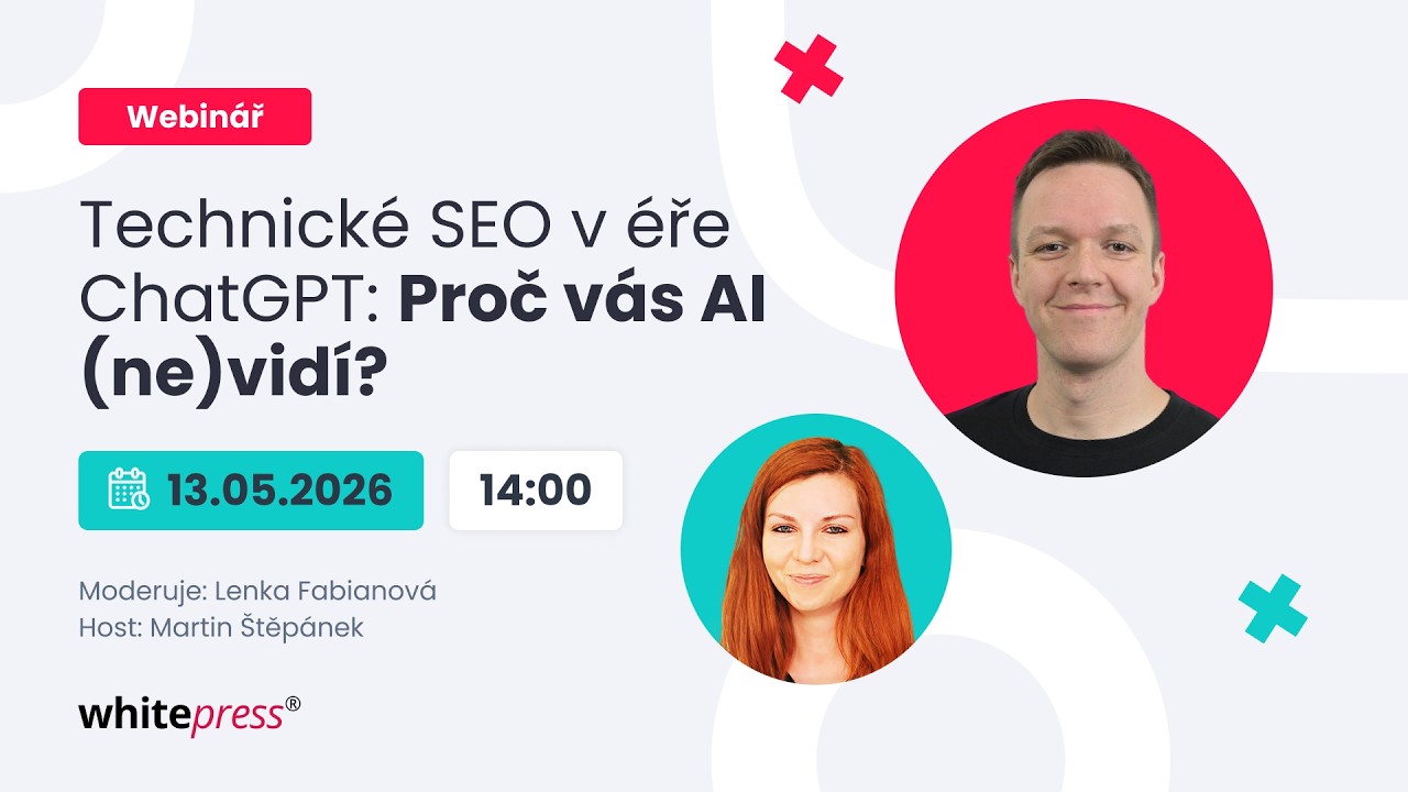 Náhled videa: Technické SEO v éře ChatGPT: Proč vás AI (ne)vidí?